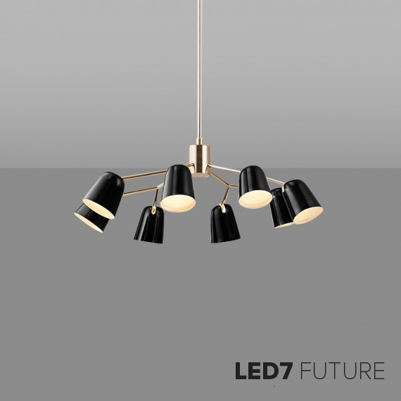 Loft Industry Modern - Norwa Chandelier